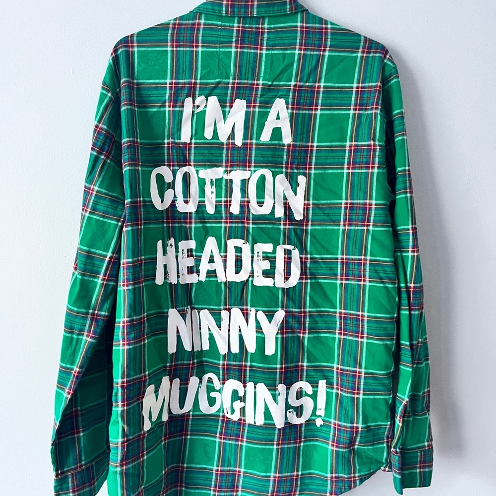 Cakeworthy: Cotton Headed Ninny Muggins/Elf Flannel RARE